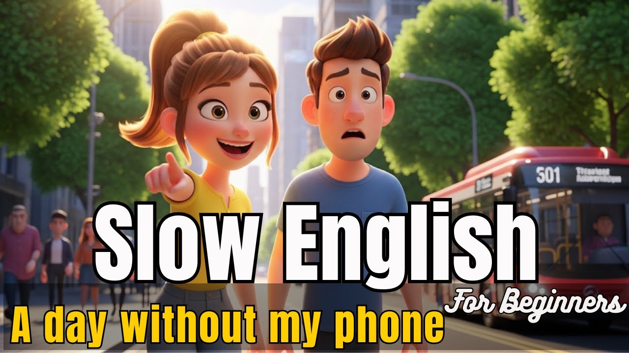 24 Hours No Phone | Easy Daily English Conversation for Beginners | Daily English Conversation