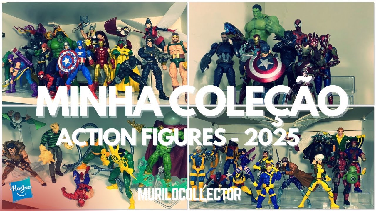 MINHA COLEÇÃO 2025 - Action Figures | Murilo Colector | PT-BR
