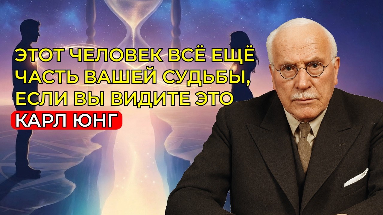 ЭТОТ ЧЕЛОВЕК ВСЁ ЕЩЁ ЧАСТЬ ВАШЕЙ СУДЬБЫ, ЕСЛИ ВЫ ВИДИТЕ ЭТО || КАРЛ ЮНГ