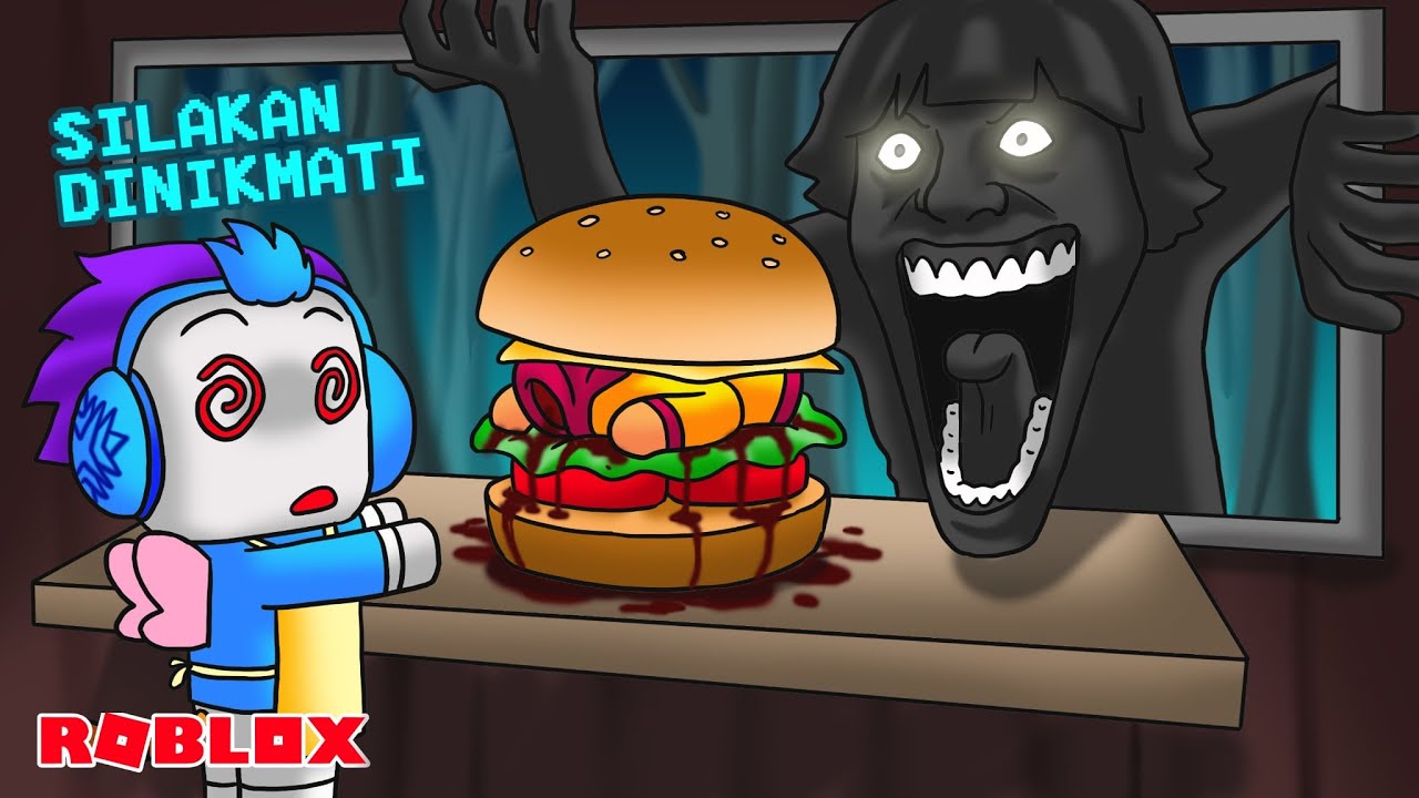 AKU DAN MOCIL JUALAN BURGER TAPI YANG BELI KIDS 67 DII ROBLOX!!