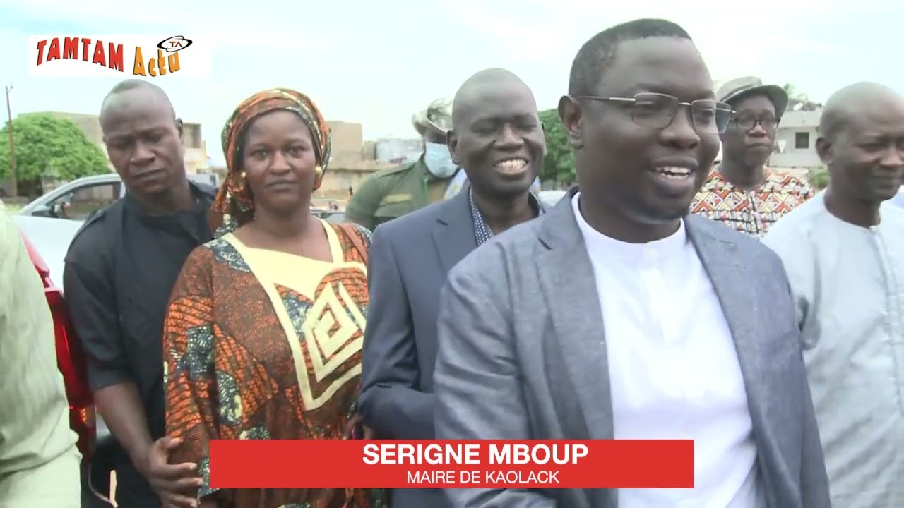 Le maire Serigne Mboup débloque 300 millions de francs pour 5 terrains de quartiers à Kaolack