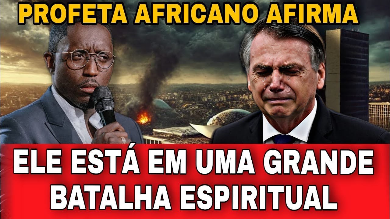 NOVA PROFECIA 2026! PROFETA ANGOLANO ENTREGA RECADO DE DEUS A BOLSONARO