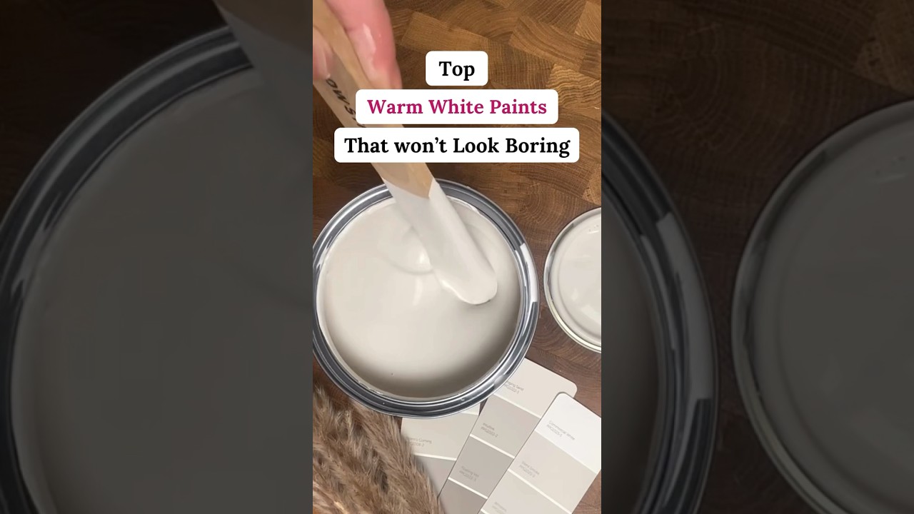 Warm white paints that actually add character? Yes, please. #colorinterior #colors #home