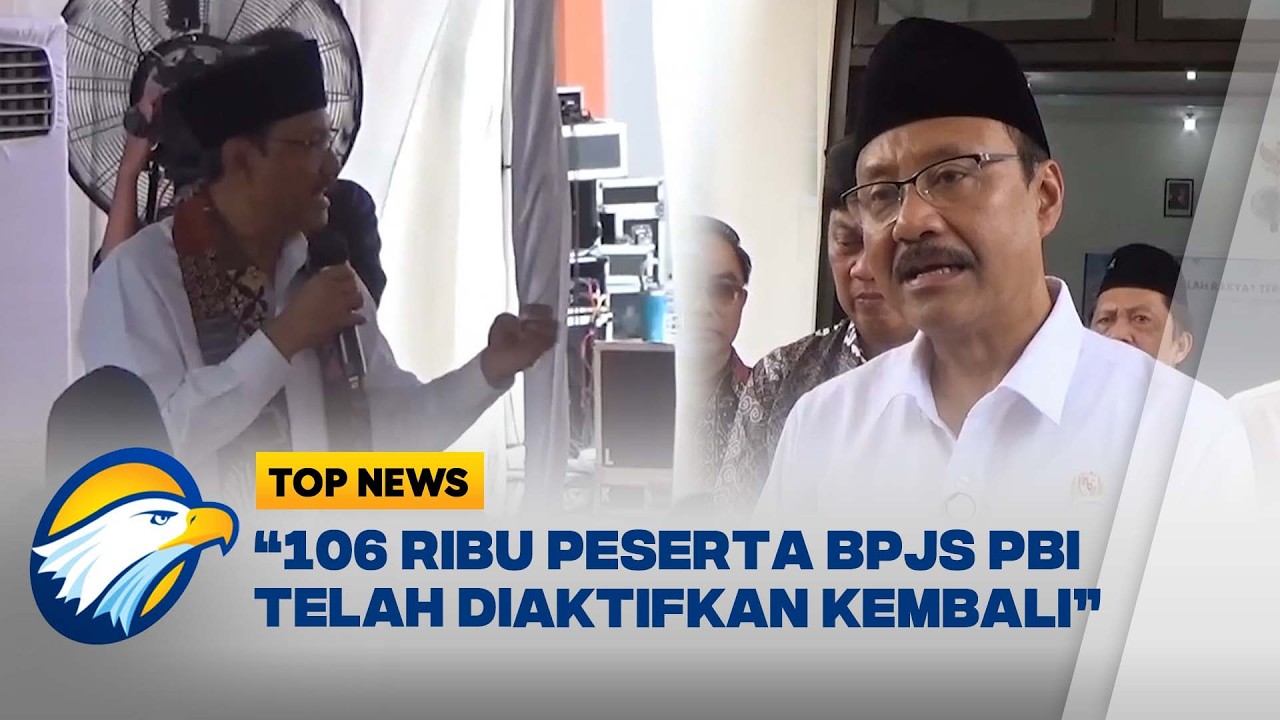 Mensos Targetkan Reaktivasi BPJS PBI Selesai Sebelum Lebaran -  [Top News]