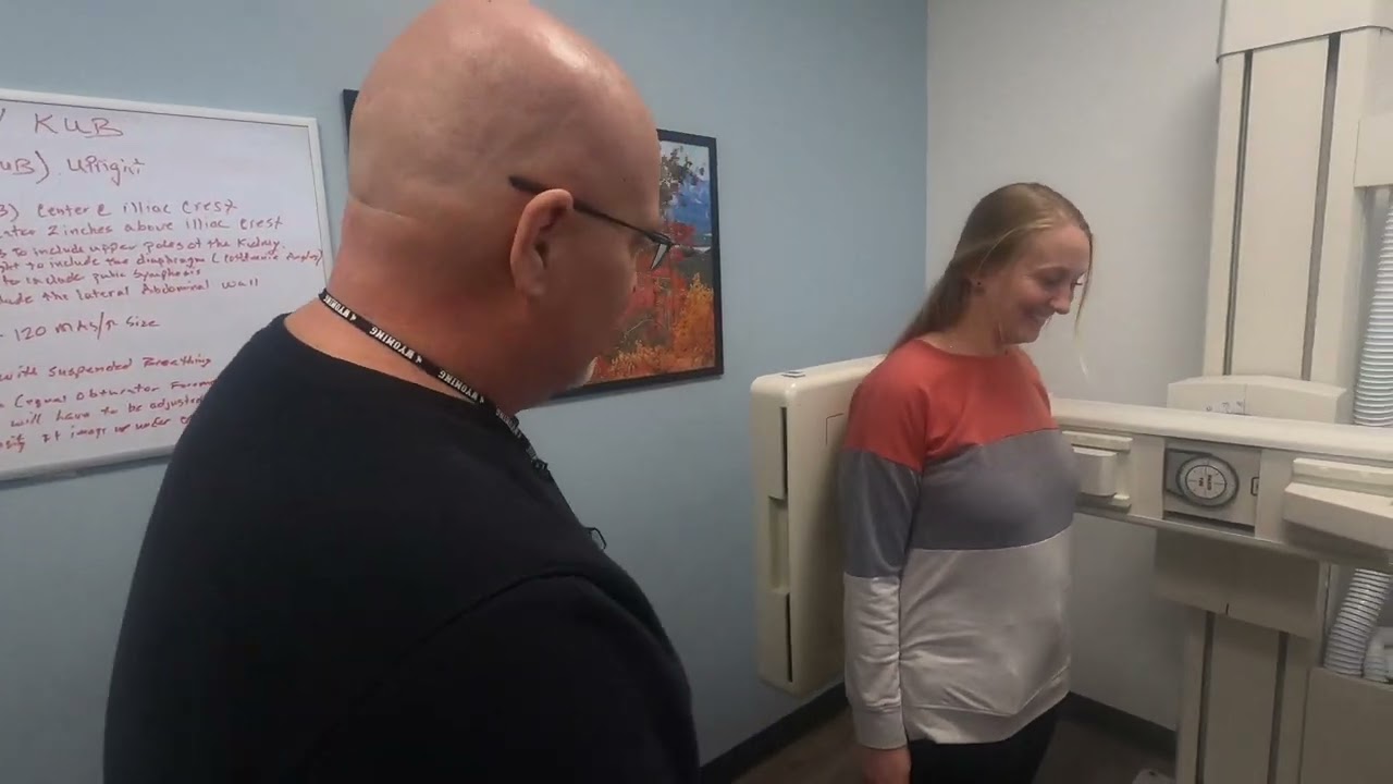Abdomen X ray Positioning