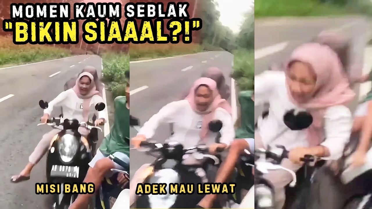 BIKIN GEGER‼️WANITA BIKIN ULAH DI JALAN BIKIN KACAU - GAS NYANGKUT AUTO TERBANG | Eps 130
