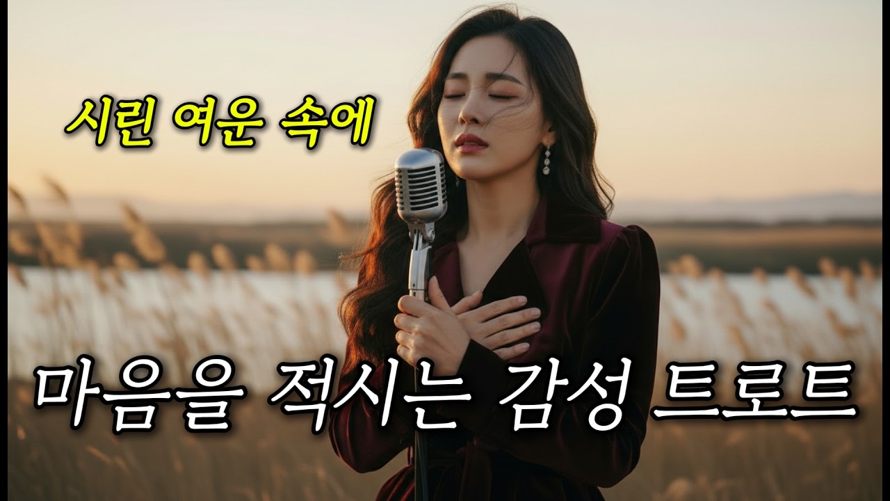 🥀 듣는 순간 가슴 미어지는 서정적인 감성 트로트 | 10곡 메들리