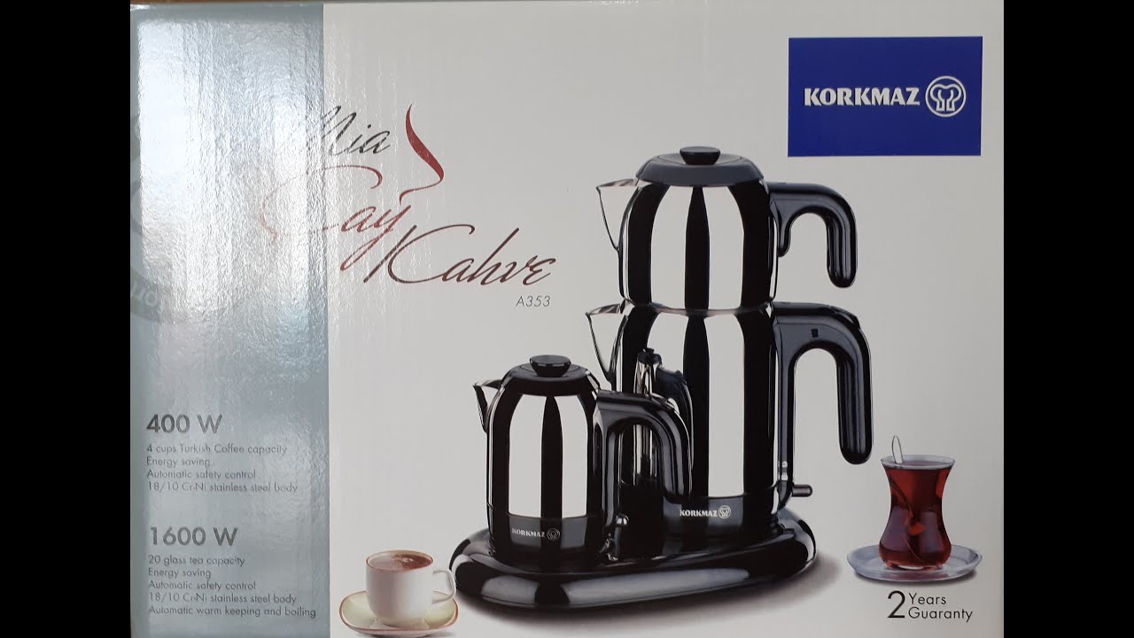 Korkmaz mia a353 çay ve kahve makinası - Mutfak Eşyaları