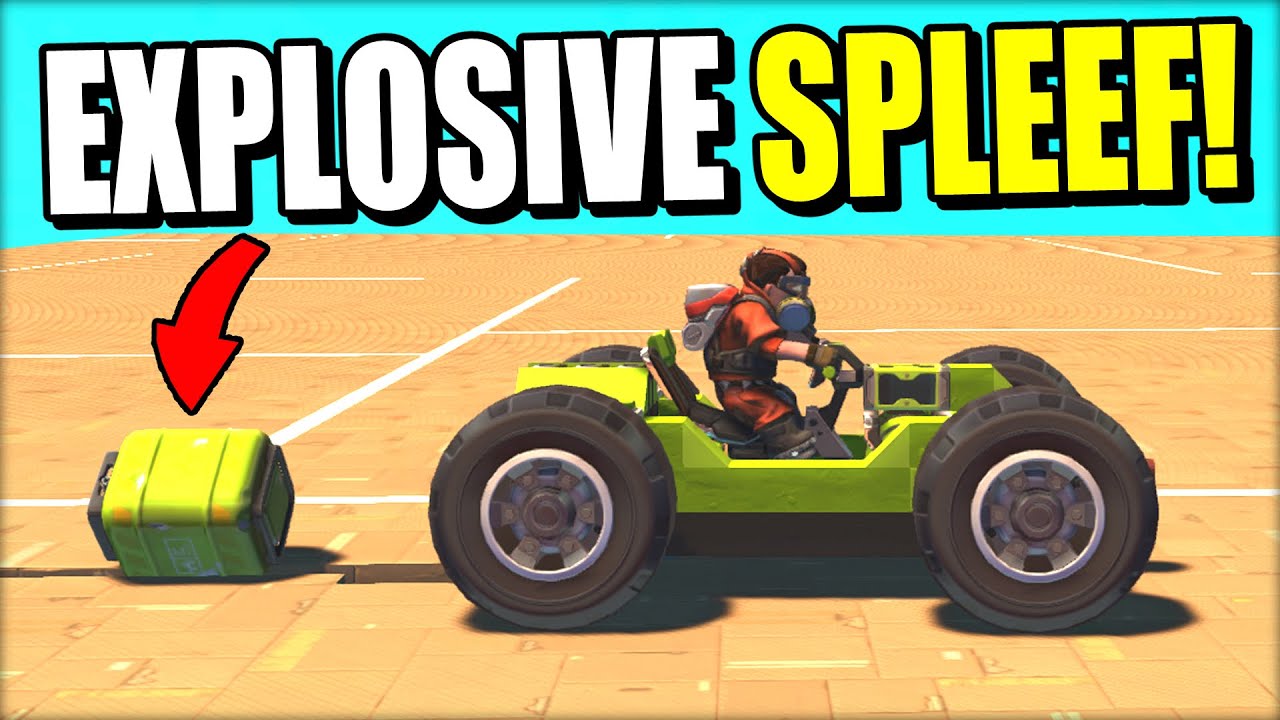 I Built a Spleef Arena Where Players Can Spawn EXPLOSIVES! (Scrap Mechanic Multiplayer)