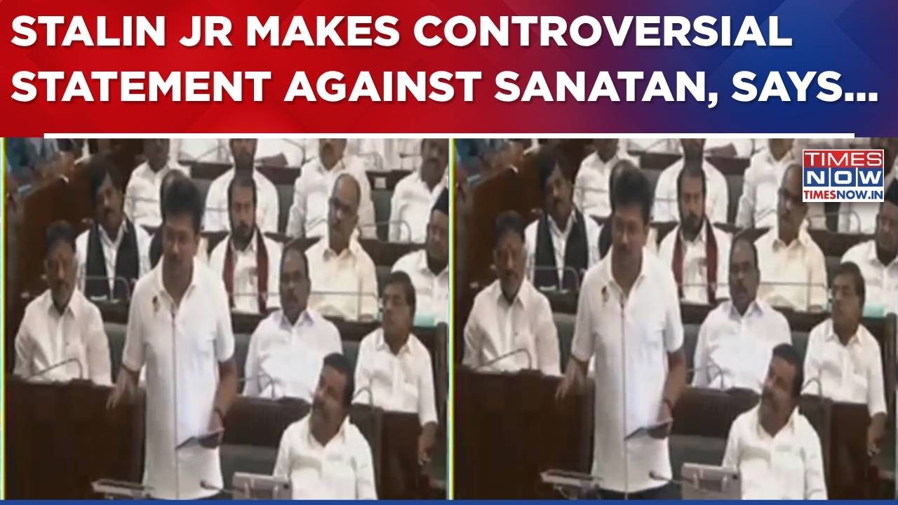 'Sanatan Must Be Eradicated': Stalin Jr's Controversial Statement In Assembly In CM Vijay's Presence
