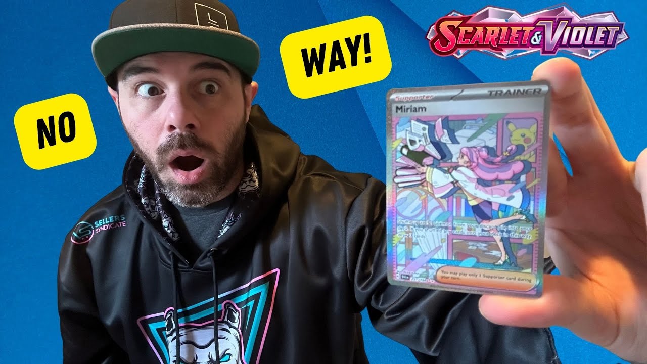 We Pulled it! Pok&eacute;mon Scarlet and Violet ENGLISH Base Set Early Opening!
