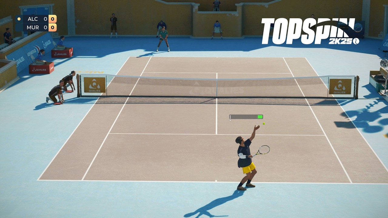 Top Spin 2K25 - Carlos Alcaraz Vs Andy Murray I Nice Tennis Centre I Legend AI (PS5)