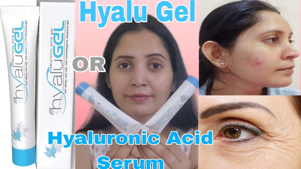 Experienced With Hyalu Gel & Hyaluronic Acid Serum Which One Is Good #yt #skincare #subscribe #acne