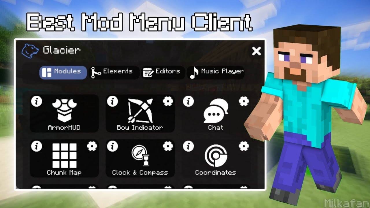 Glacier Client V6 MCPE ❄️ Best New Performance Client for Bedrock