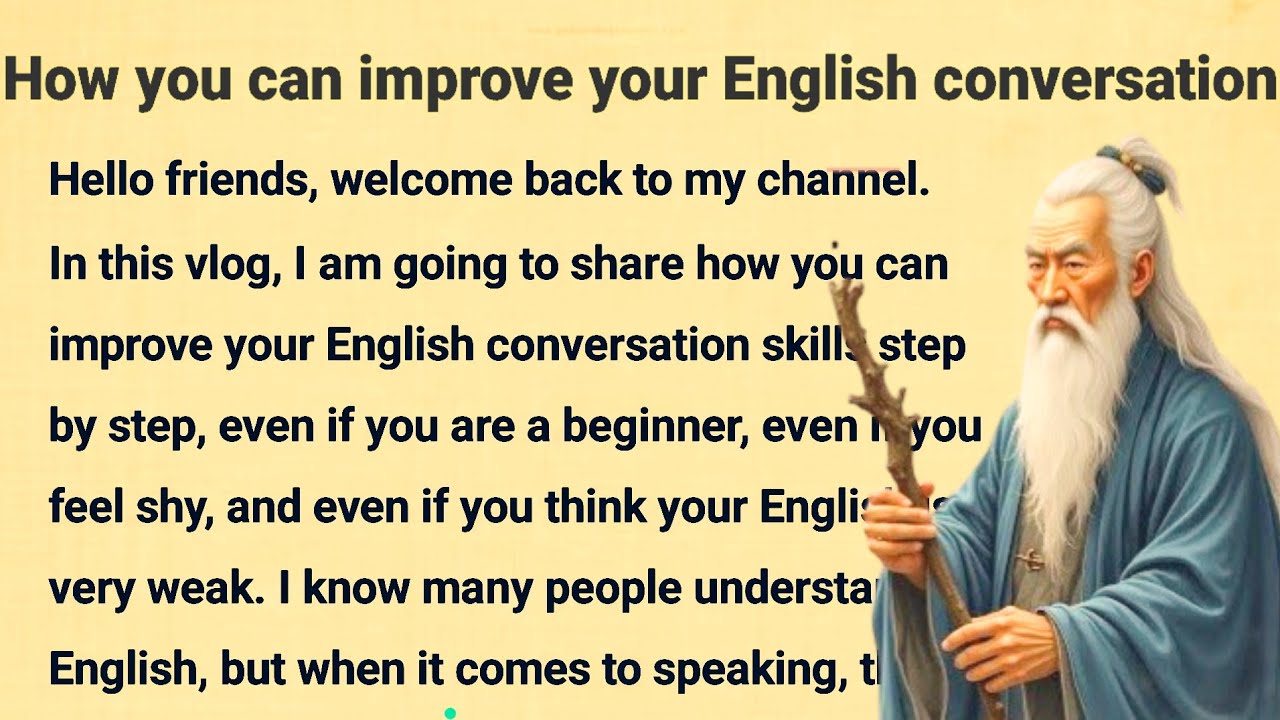 How To Speak English Fluently (Improve Your English Conversation Skills)