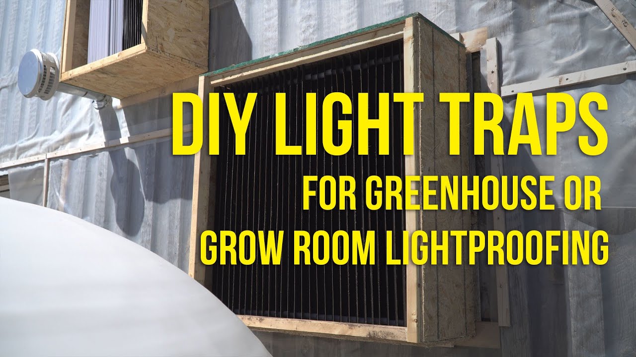 DIY Light Trap for Grow Room Exhaust Fans