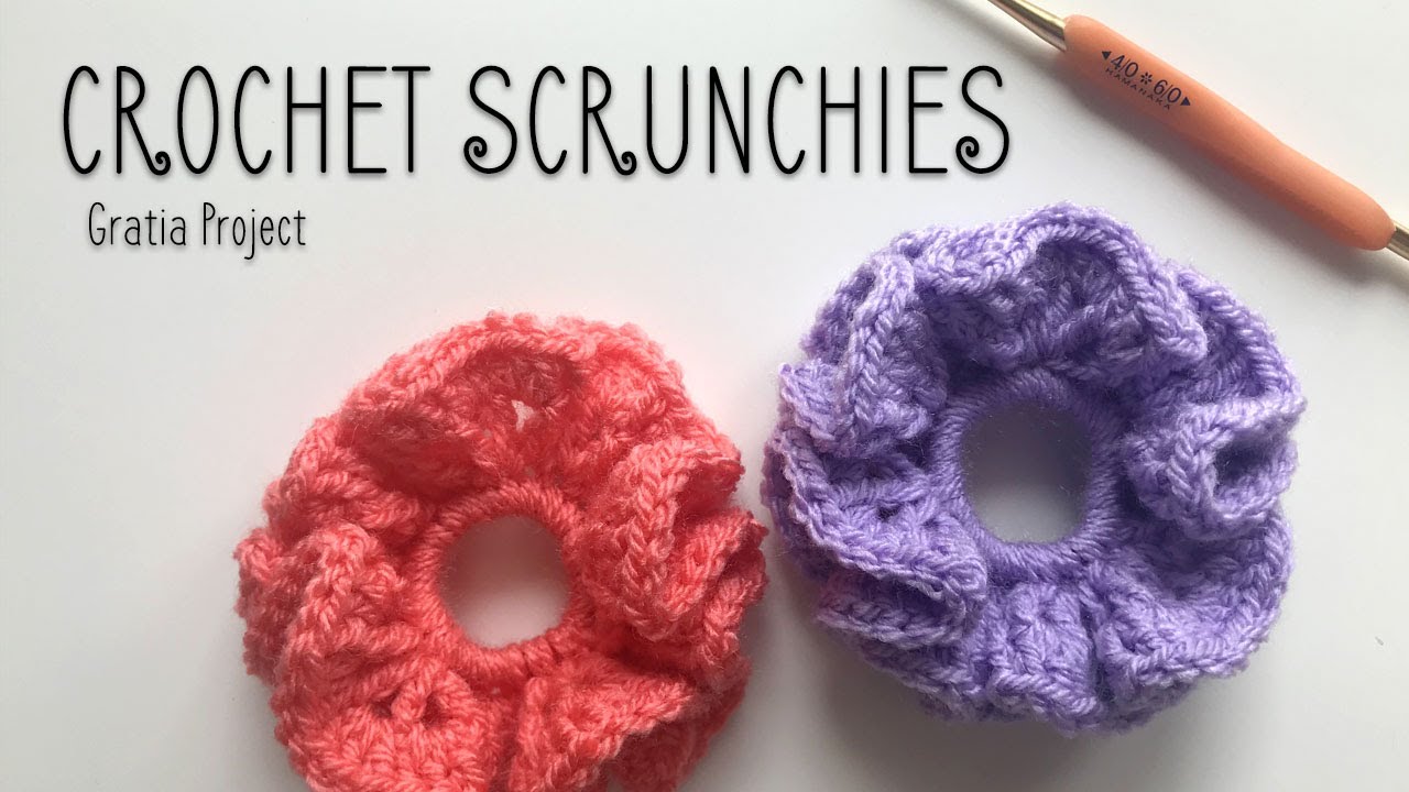 Crochet Scrunchies Tutorial