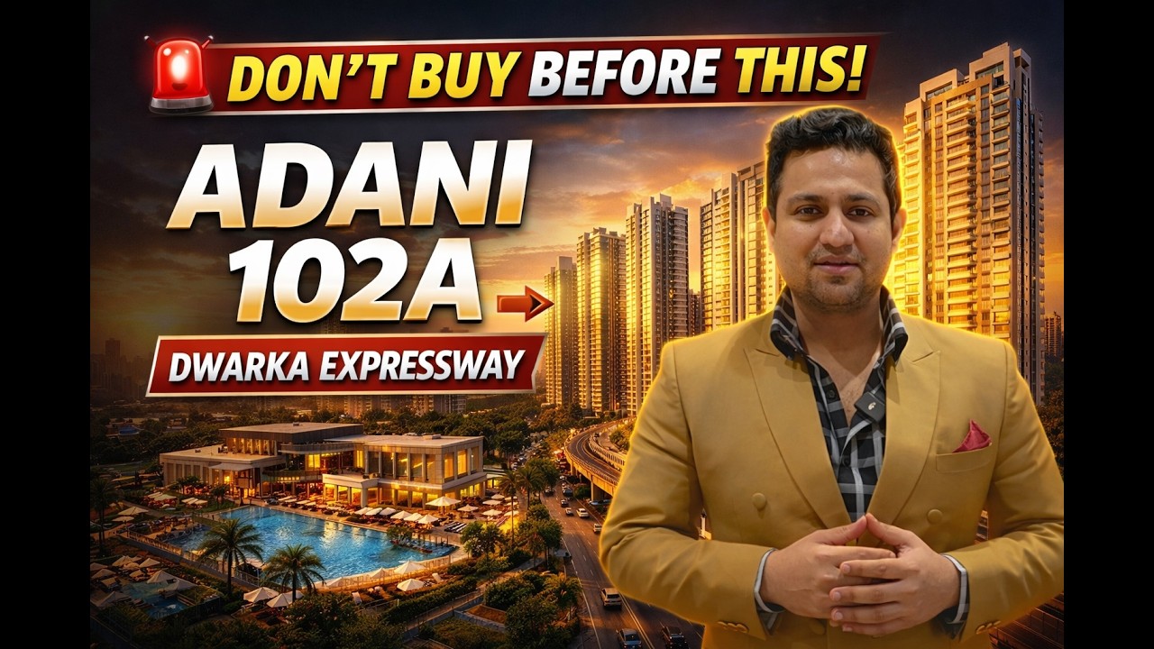 Adani New Launch Sector 102A Gurgaon | Don’t Book Adani Sector 102A Before Watching This Video! 🚨