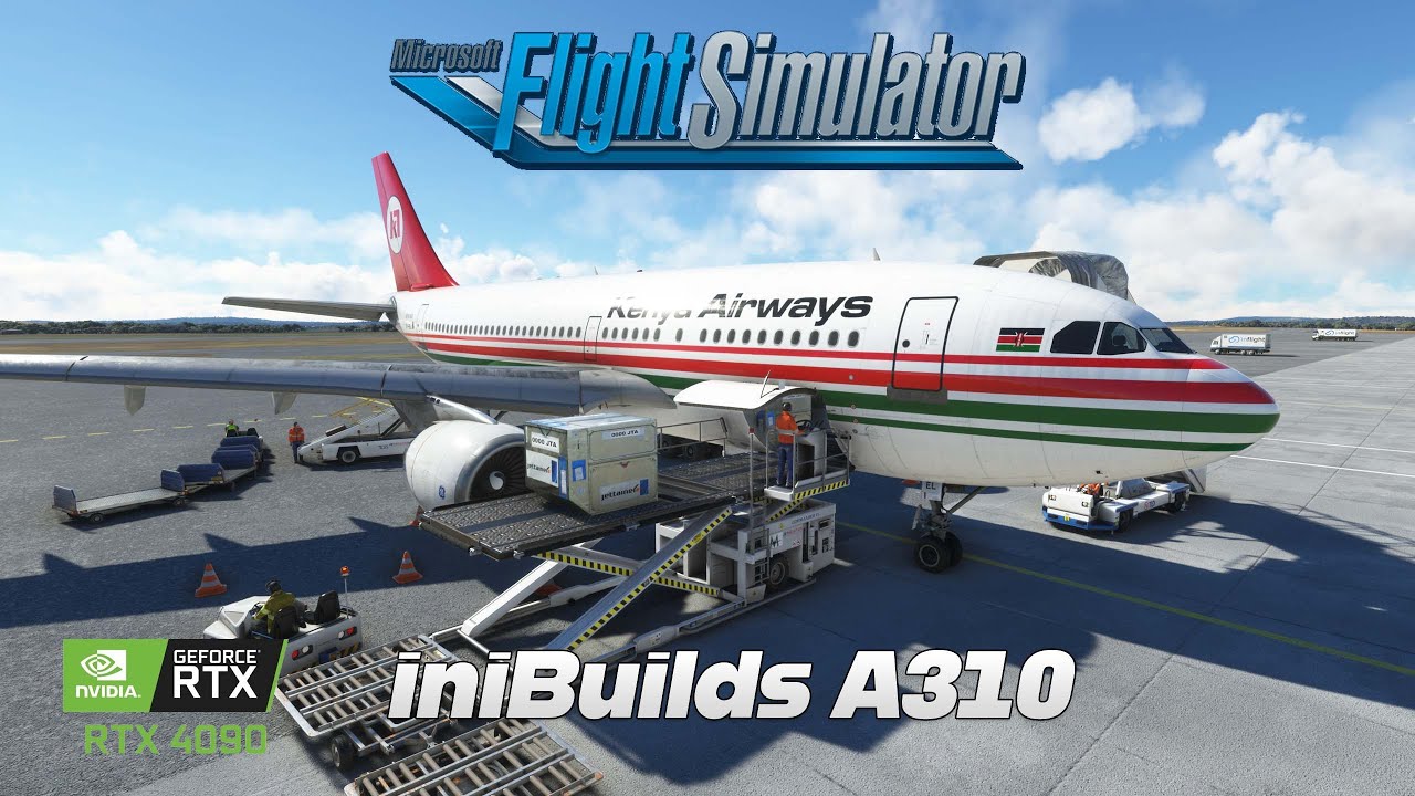 MSFS | iniBuilds A310 Enhanced | HKJK-HUEN | GSX Pro, FSLTL