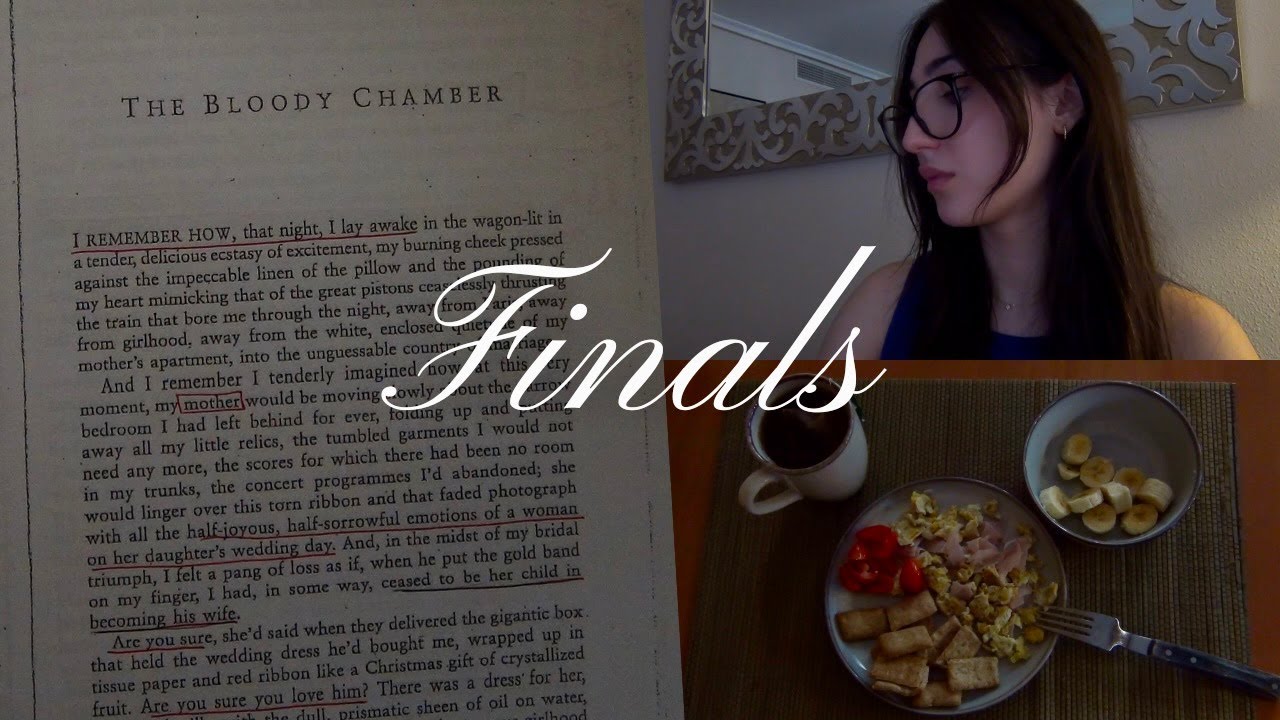 cramming for finals as an english language and literature student