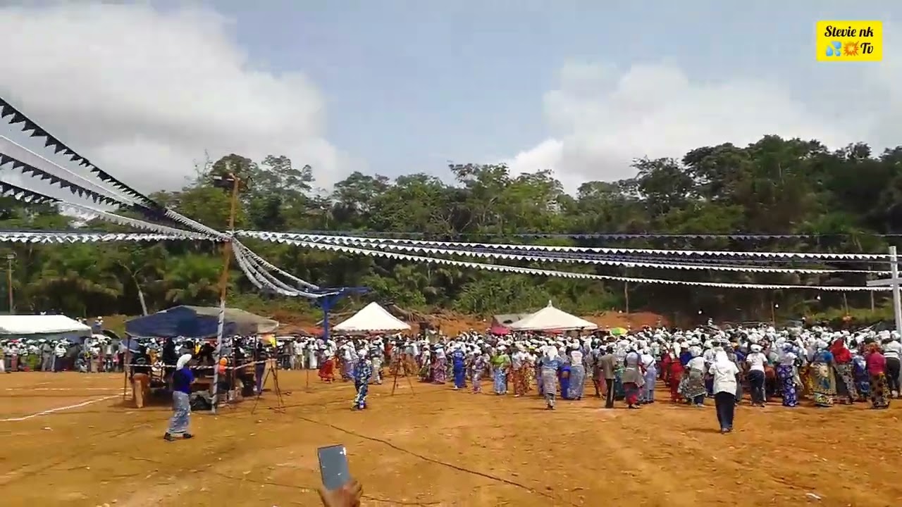 Chorale de matele met le feu dans le culte d'ouverture a liouesso animation 🔥💥🔥