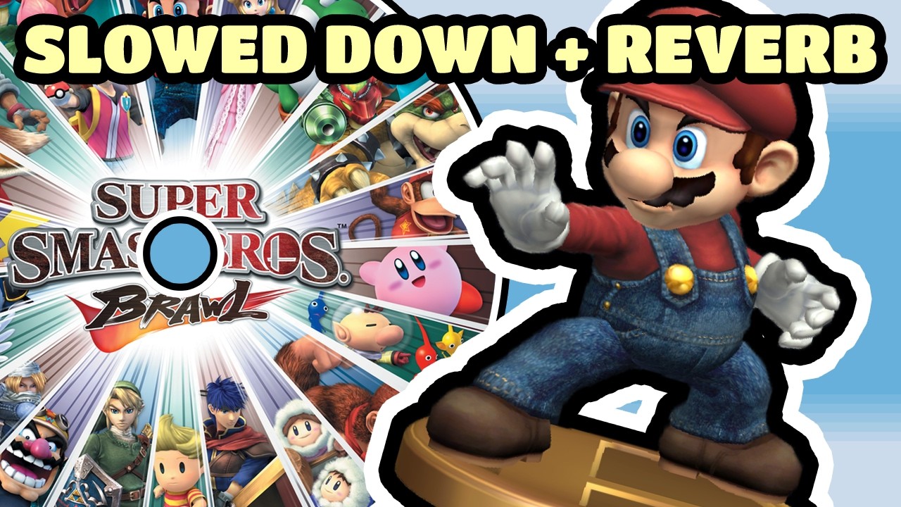 Trophy Gallery (Slowed Down + Reverb) - Super Smash Bros. Brawl