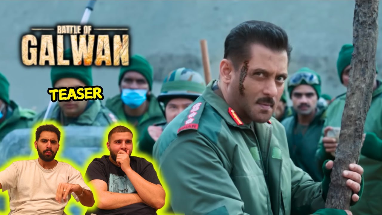 Foreigners React to Battle of Galwan Teaser 🔥 | Salman Khan