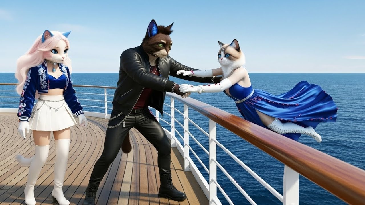 Billionaire Husband Pushes Wife Overboard for Hot Mistress! 😱 Instant Karma