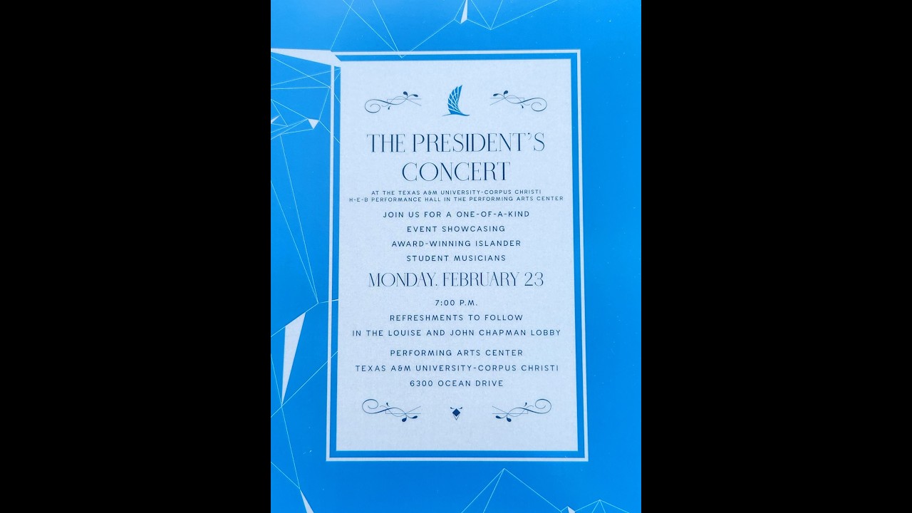 TAMU-CC President's Concert