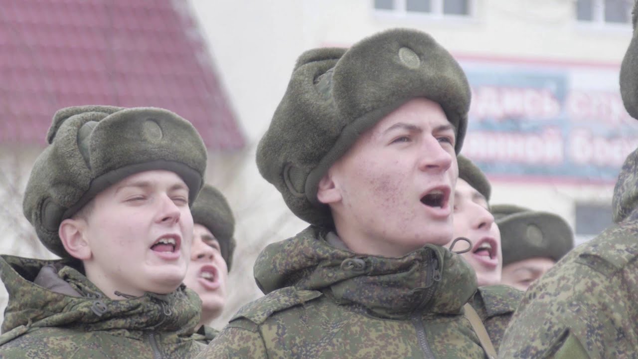 Вручение боевого знамени части 97 отдельного путевого батальона железнодорожных войск ЮВО