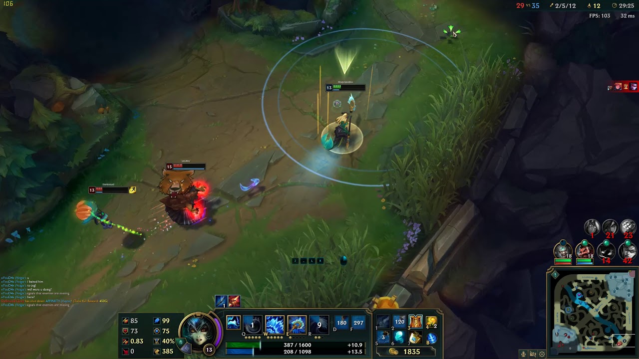 Nami vs Zoe & Udyr outplay