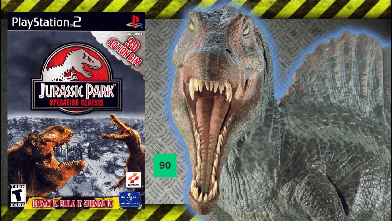 Asi Era el Juego de Jurassic Park Operation Genesis de PS2