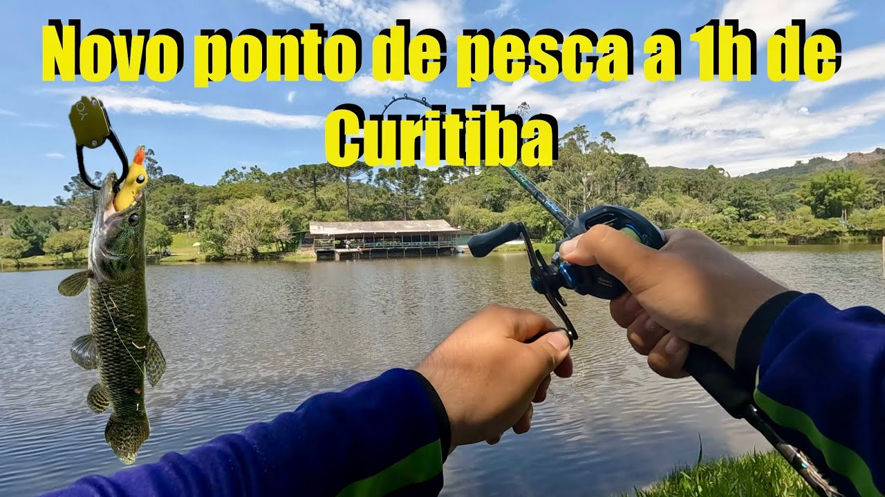 Novo ponto de pesca cheio de trairas - pertinho de Curitiba 