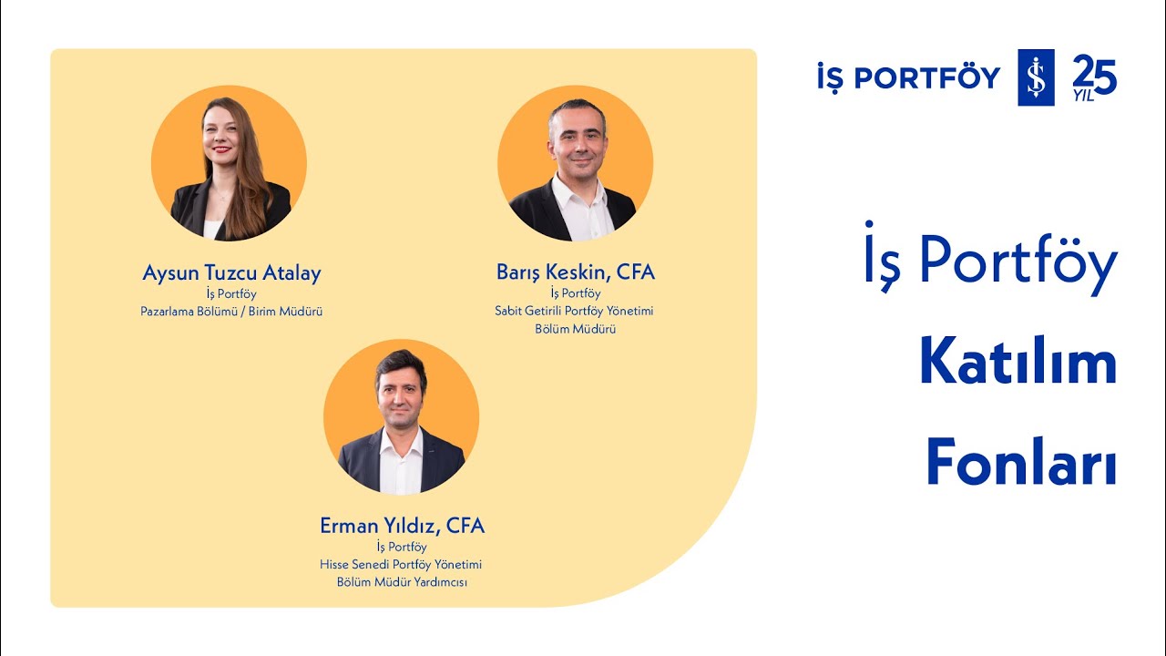 İş Portföy Katılım Fonları
