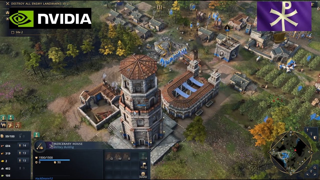Age of Empires 4 - 1v1 Byzantines vs English Fast Win | Multiplayer Gameplay