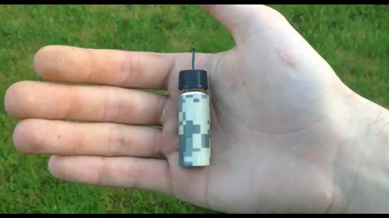 Homemade Smoke Capsule Ammo!