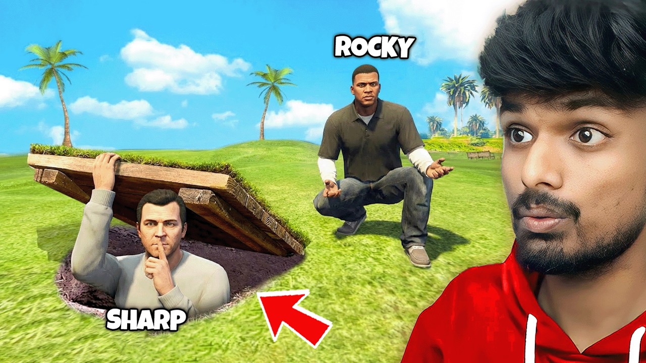 Funniest GTA 5 HIDE AND SEEK ONLINE Challenge With Friends!