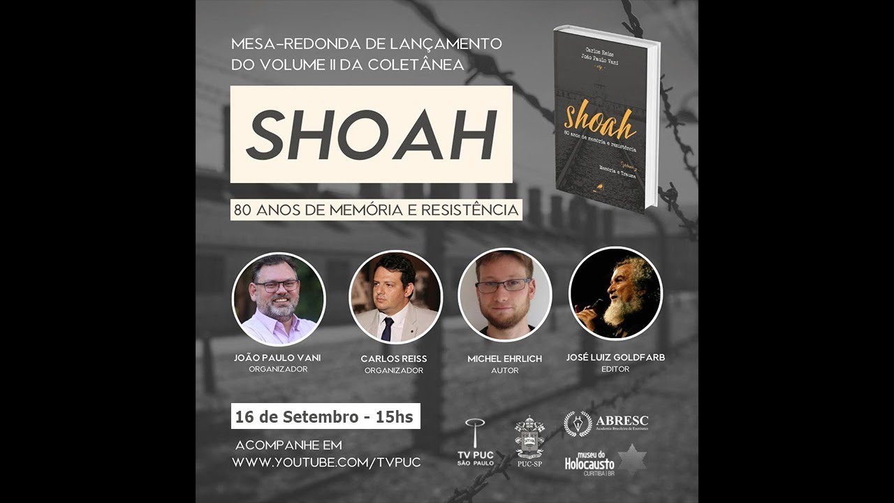 Nova Stella | Mesa redonda de lançamento do volume II da coletânea SHOAH