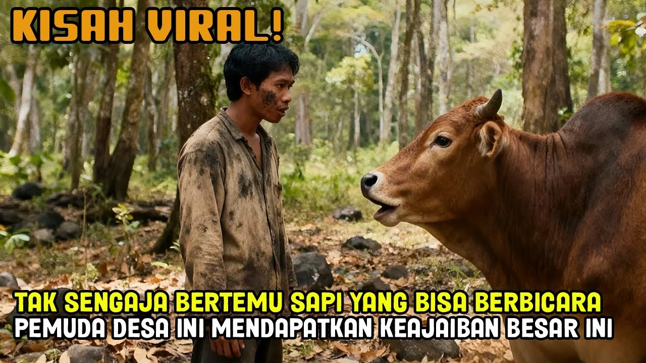 VIRAL! ANAK SAPI BULE INI DATANG KEGUBUK REOT GADIS DESA INI MEMINTA TOLONG LIHAT KEAJAIBAN DATANG