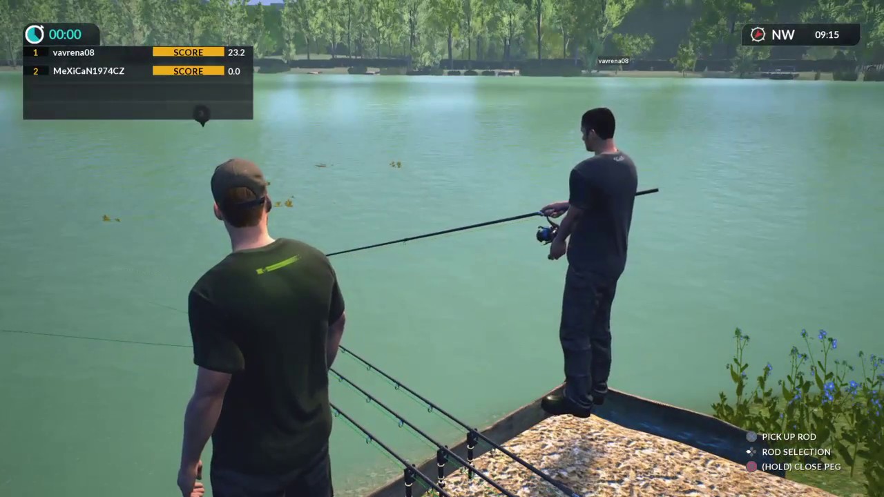 Euro fishing /PS4/-Sak na ryby, pytel na raky (1:49:40-sumec 28,58kg!) - dobrý hovado...