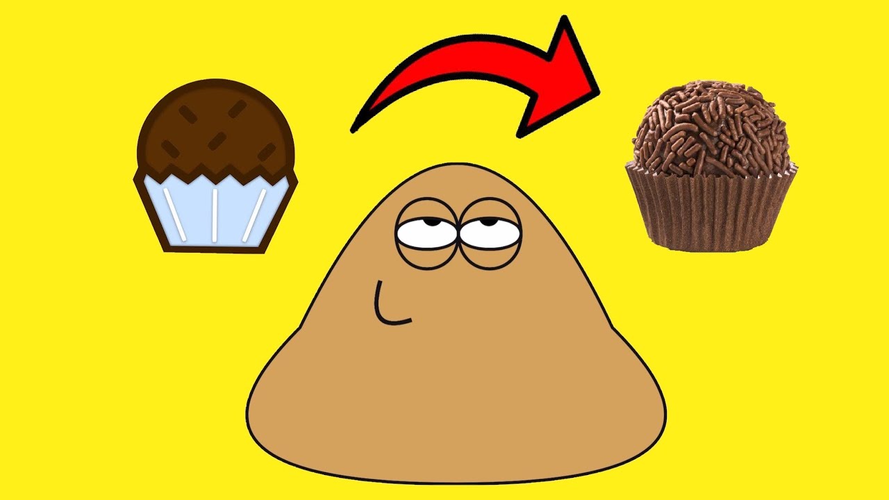 COMIDAS DO POU NA VIDA REAL | Pou Vlogs