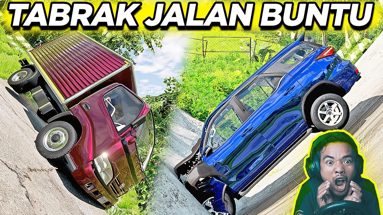 🚧Aku Mengemudikan Mobil di Jalan Buntu Paling Berbahaya di BeamNG.drive