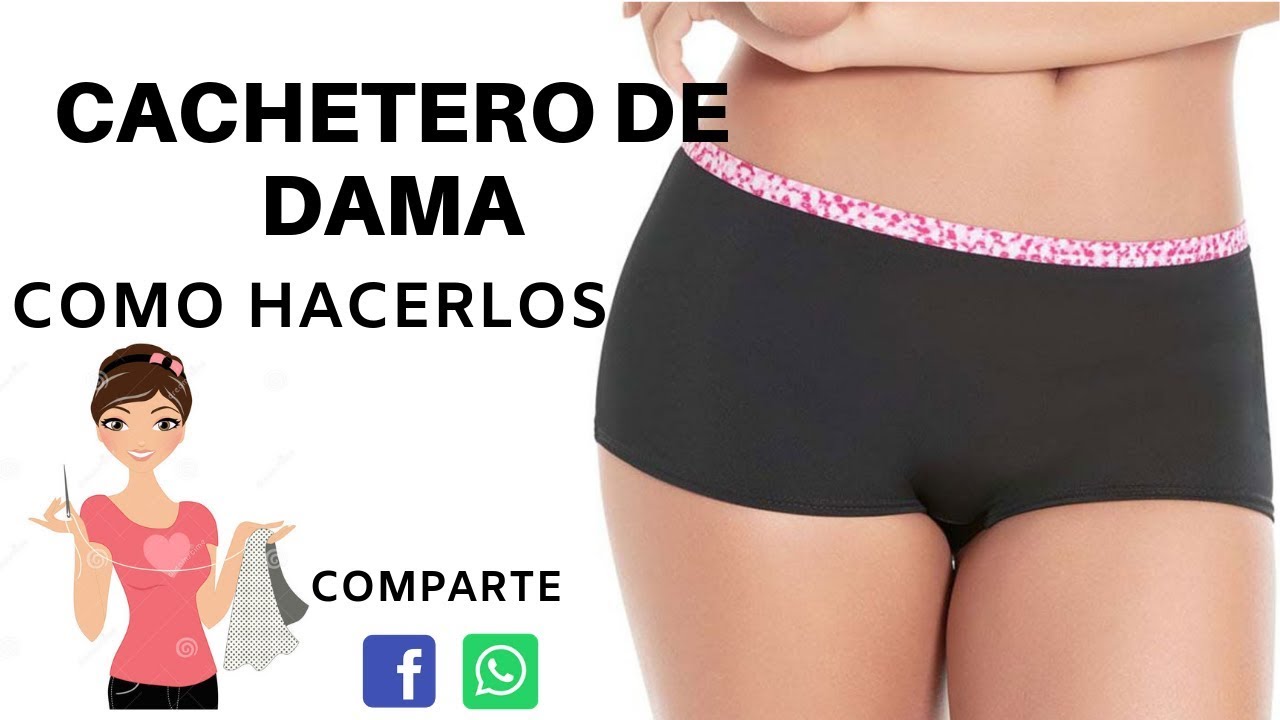 como hacer CACHETEROS DE DAMA  COMO  HACERLOS tutorial de costura