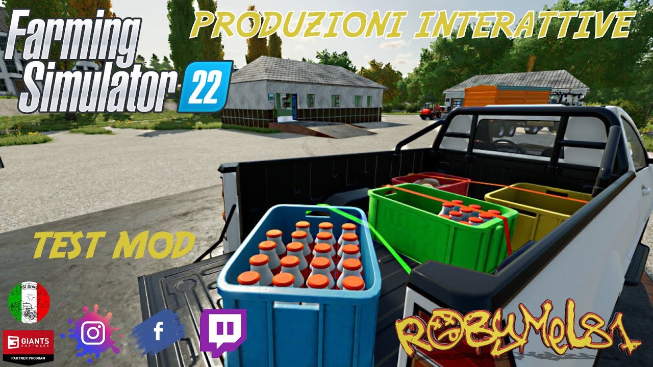PRODUZIONI INTERATTIVE (Interactive Productions) ➤ TEST MOD (Console/Pc) ➤ FARMING SIMULATOR 22