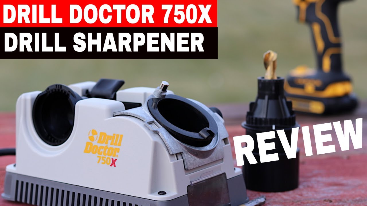 DRILL DOCTOR 750X REVIEW and MICRO SHARPENER & KNIFE TOOL- 2 REVIEWS!