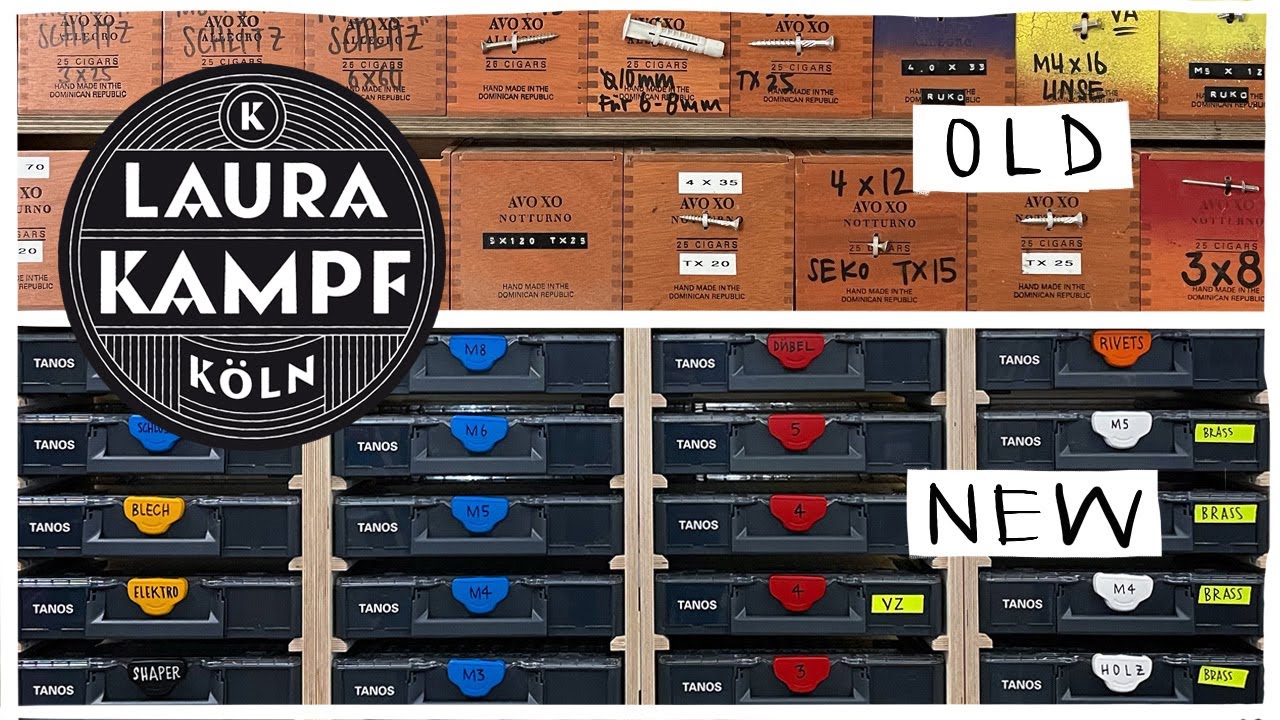 Workshop Organization - Screw Storage