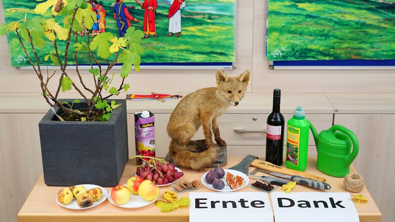 Sonntagschule - Der unfruchtbare Feigenbaum (#Kinderstunde #Kinderkirche #Kindergottesdienst)