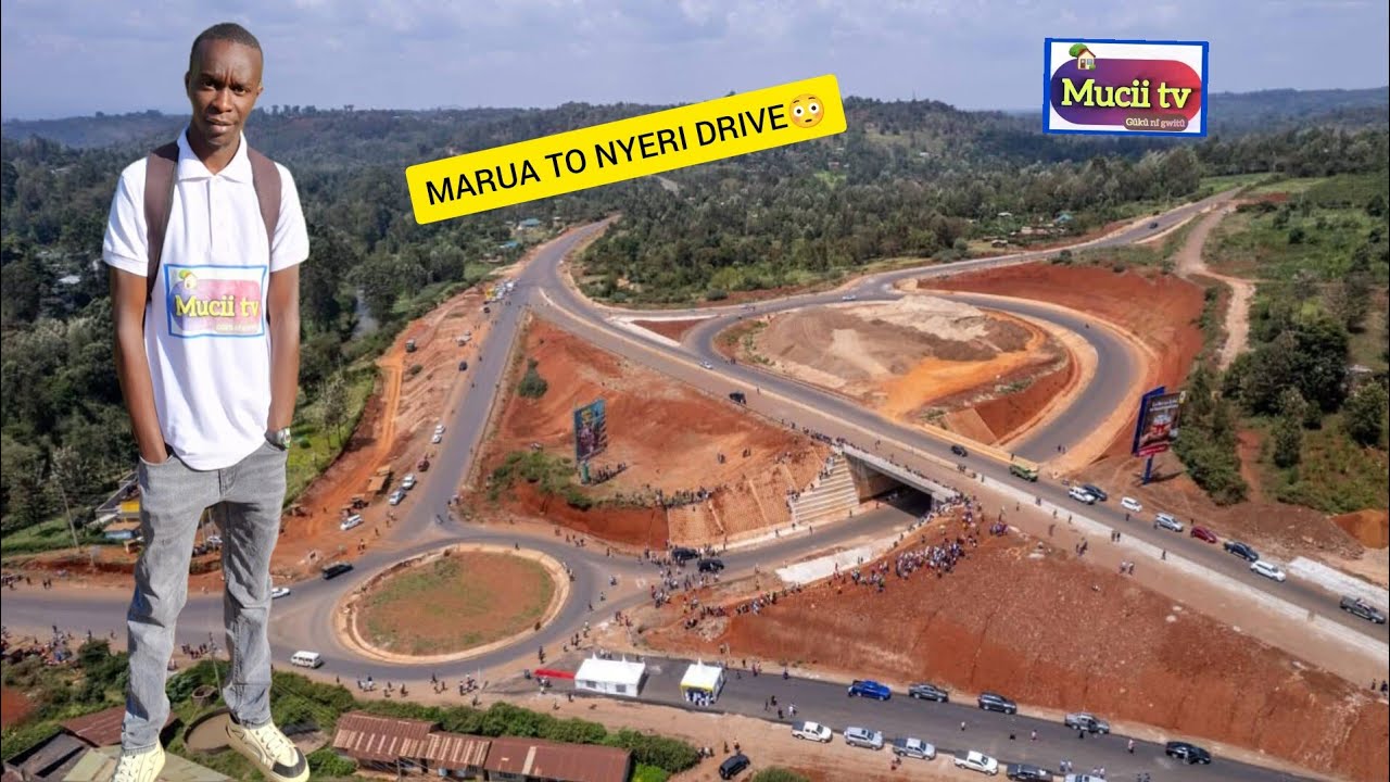 🇰🇪WOW 🤭😳 MORNING DRIVE FROM MARUA TO NYERI TOWN❤️🇰🇪🇰🇪#muciitv 