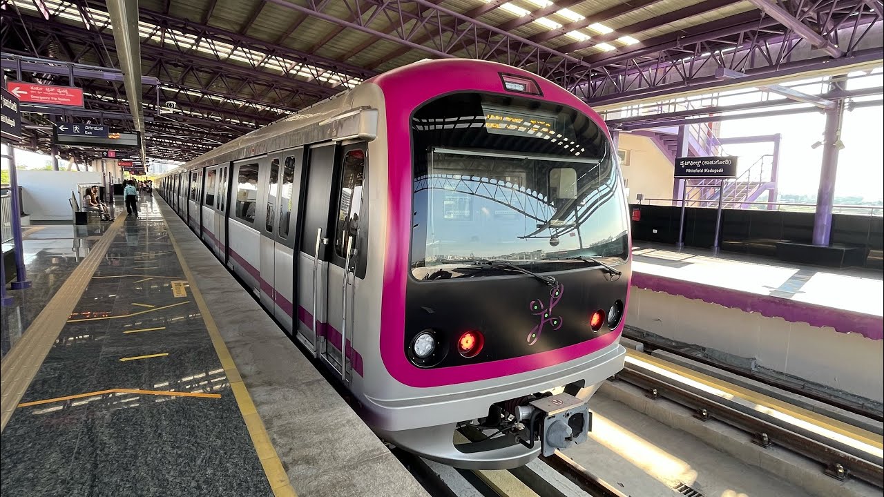 Namma Metro Line from KR Pura to Whitefield | Bengaluru Metro