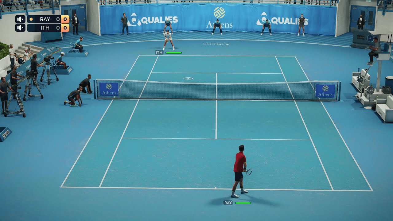 TopSpin 2K25 - PC - Federer vs. Alcaraz - Online Exhibition (1080p HD)